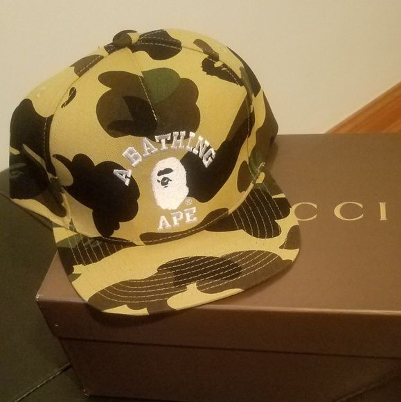 A bathing Ape Other - Men A bathing Ape snapback camo hat preowned